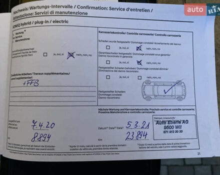 Белый Хендай Ioniq, объемом двигателя 0 л и пробегом 62 тыс. км за 12990 $, фото 33 на Automoto.ua