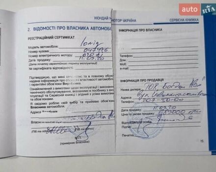 Білий Хендай Ioniq, об'ємом двигуна 0 л та пробігом 89 тис. км за 16500 $, фото 27 на Automoto.ua