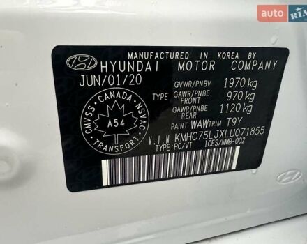 Белый Хендай Ioniq, объемом двигателя 0 л и пробегом 66 тыс. км за 14900 $, фото 20 на Automoto.ua