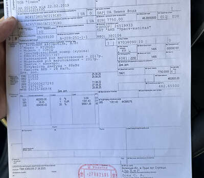 Чорний Хендай Ioniq, об'ємом двигуна 0 л та пробігом 82 тис. км за 12499 $, фото 65 на Automoto.ua