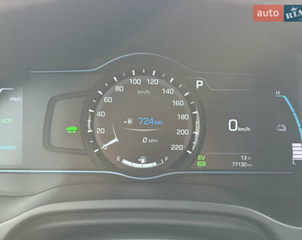 Черный Хендай Ioniq, объемом двигателя 1.6 л и пробегом 77 тыс. км за 15750 $, фото 44 на Automoto.ua