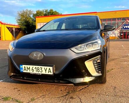 Черный Хендай Ioniq, объемом двигателя 0 л и пробегом 117 тыс. км за 12300 $, фото 1 на Automoto.ua