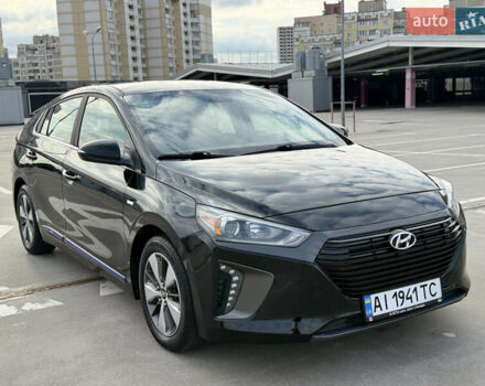 Черный Хендай Ioniq, объемом двигателя 1.6 л и пробегом 77 тыс. км за 15750 $, фото 16 на Automoto.ua