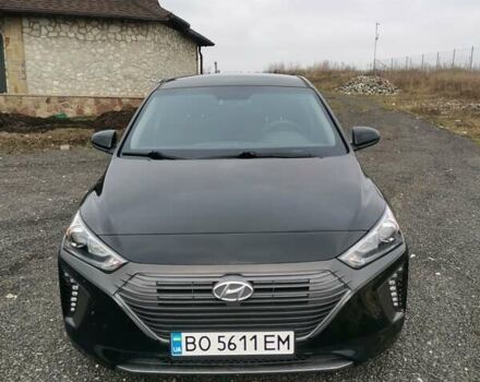 Черный Хендай Ioniq, объемом двигателя 1.58 л и пробегом 41 тыс. км за 15000 $, фото 1 на Automoto.ua