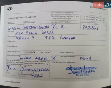 Серый Хендай Ioniq, объемом двигателя 0 л и пробегом 152 тыс. км за 12400 $, фото 21 на Automoto.ua