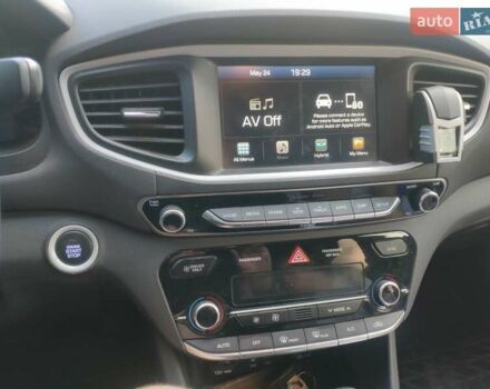 Серый Хендай Ioniq, объемом двигателя 1.58 л и пробегом 78 тыс. км за 15999 $, фото 8 на Automoto.ua