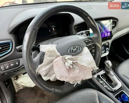 Серый Хендай Ioniq, объемом двигателя 1.6 л и пробегом 129 тыс. км за 7900 $, фото 24 на Automoto.ua