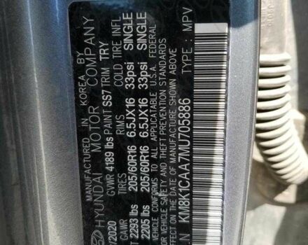 Серый Хендай Ioniq, объемом двигателя 0 л и пробегом 63 тыс. км за 4500 $, фото 11 на Automoto.ua