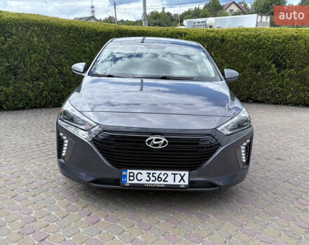 Серый Хендай Ioniq, объемом двигателя 1.58 л и пробегом 65 тыс. км за 16999 $, фото 9 на Automoto.ua