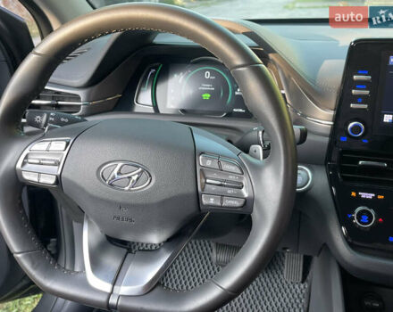 Серый Хендай Ioniq, объемом двигателя 1.58 л и пробегом 46 тыс. км за 19900 $, фото 16 на Automoto.ua