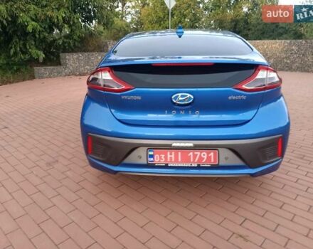 Синий Хендай Ioniq, объемом двигателя 0 л и пробегом 84 тыс. км за 12950 $, фото 30 на Automoto.ua
