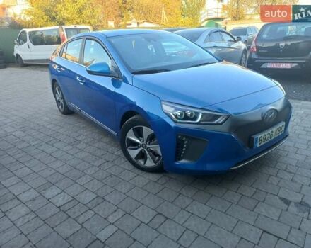Синий Хендай Ioniq, объемом двигателя 0 л и пробегом 142 тыс. км за 10600 $, фото 1 на Automoto.ua