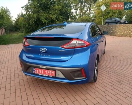 Синий Хендай Ioniq, объемом двигателя 0 л и пробегом 84 тыс. км за 12950 $, фото 37 на Automoto.ua