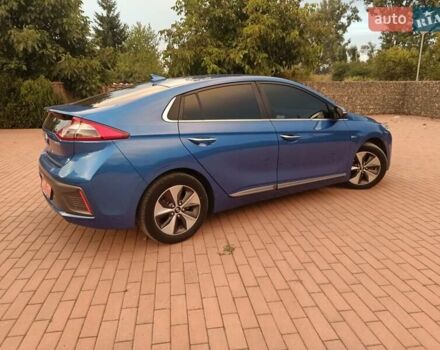 Синий Хендай Ioniq, объемом двигателя 0 л и пробегом 84 тыс. км за 12950 $, фото 10 на Automoto.ua
