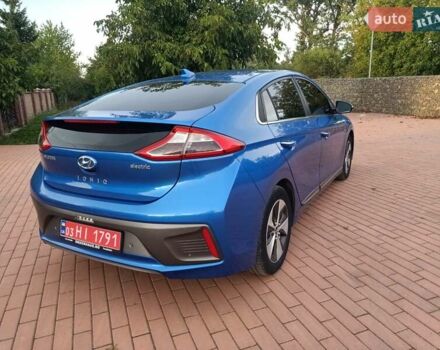 Синий Хендай Ioniq, объемом двигателя 0 л и пробегом 84 тыс. км за 12950 $, фото 66 на Automoto.ua