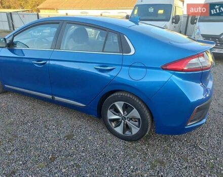 Синий Хендай Ioniq, объемом двигателя 0 л и пробегом 142 тыс. км за 10600 $, фото 12 на Automoto.ua