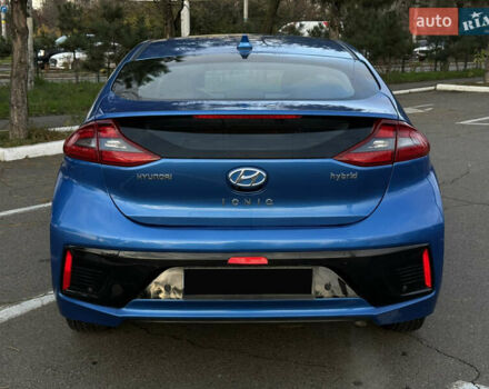 Синий Хендай Ioniq, объемом двигателя 1.6 л и пробегом 199 тыс. км за 12400 $, фото 13 на Automoto.ua