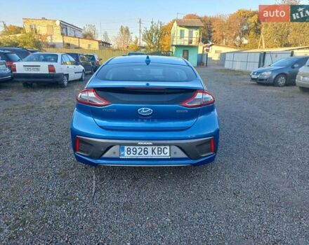 Синий Хендай Ioniq, объемом двигателя 0 л и пробегом 142 тыс. км за 10600 $, фото 10 на Automoto.ua