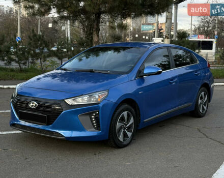 Синий Хендай Ioniq, объемом двигателя 1.6 л и пробегом 199 тыс. км за 12400 $, фото 9 на Automoto.ua