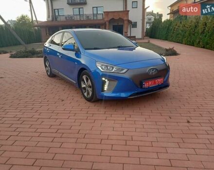 Синий Хендай Ioniq, объемом двигателя 0 л и пробегом 84 тыс. км за 12950 $, фото 58 на Automoto.ua