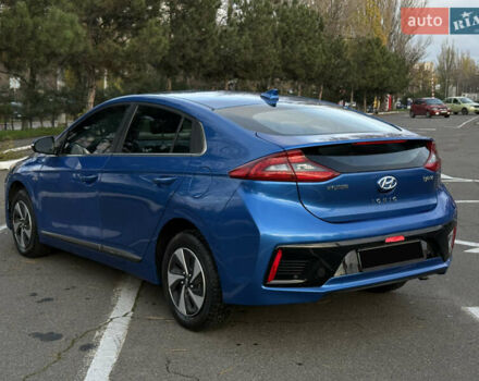 Синий Хендай Ioniq, объемом двигателя 1.6 л и пробегом 199 тыс. км за 12400 $, фото 14 на Automoto.ua