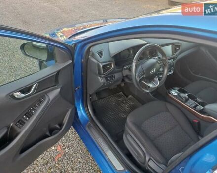 Синий Хендай Ioniq, объемом двигателя 0 л и пробегом 142 тыс. км за 10600 $, фото 13 на Automoto.ua