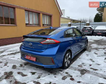Синий Хендай Ioniq, объемом двигателя 0 л и пробегом 97 тыс. км за 10999 $, фото 5 на Automoto.ua