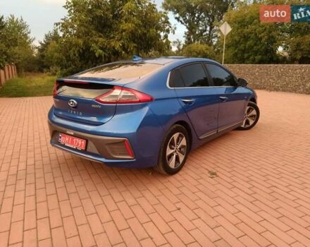 Синий Хендай Ioniq, объемом двигателя 0 л и пробегом 84 тыс. км за 12950 $, фото 8 на Automoto.ua