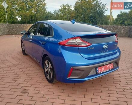 Синий Хендай Ioniq, объемом двигателя 0 л и пробегом 84 тыс. км за 12950 $, фото 36 на Automoto.ua