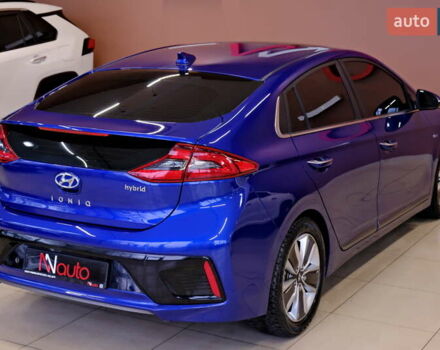 Синий Хендай Ioniq, объемом двигателя 1.58 л и пробегом 93 тыс. км за 11900 $, фото 13 на Automoto.ua