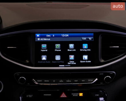 Синий Хендай Ioniq, объемом двигателя 1.58 л и пробегом 93 тыс. км за 11900 $, фото 25 на Automoto.ua