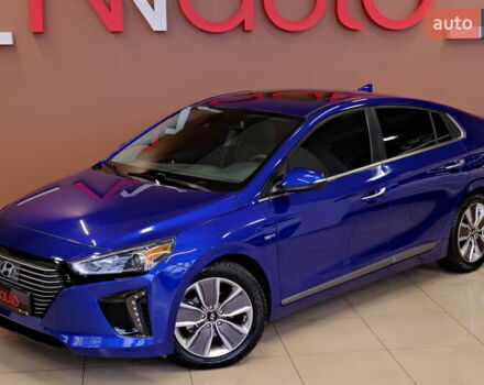 Синий Хендай Ioniq, объемом двигателя 1.58 л и пробегом 93 тыс. км за 11900 $, фото 8 на Automoto.ua