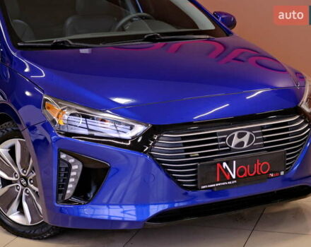 Синий Хендай Ioniq, объемом двигателя 1.58 л и пробегом 93 тыс. км за 11900 $, фото 6 на Automoto.ua