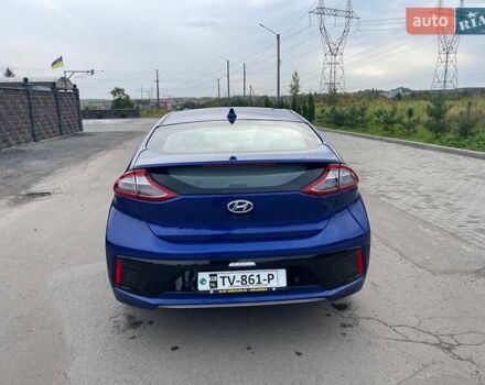 Синий Хендай Ioniq, объемом двигателя 0 л и пробегом 158 тыс. км за 12300 $, фото 13 на Automoto.ua