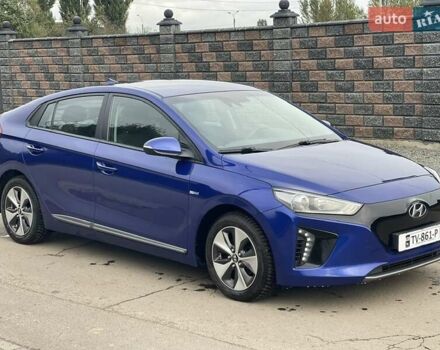 Синий Хендай Ioniq, объемом двигателя 0 л и пробегом 158 тыс. км за 12300 $, фото 6 на Automoto.ua
