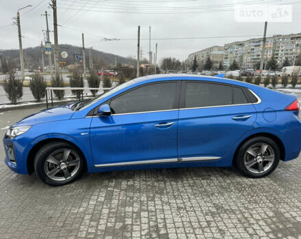 Синий Хендай Ioniq, объемом двигателя 0 л и пробегом 41 тыс. км за 16800 $, фото 3 на Automoto.ua