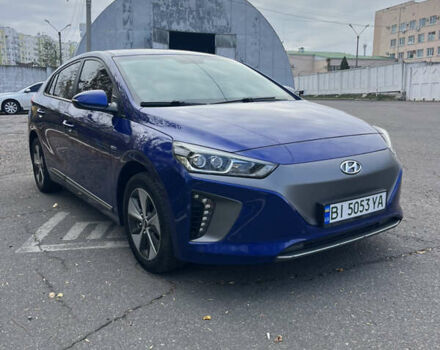 Синий Хендай Ioniq, объемом двигателя 0 л и пробегом 102 тыс. км за 14700 $, фото 1 на Automoto.ua