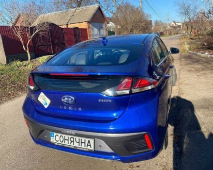 Синий Хендай Ioniq, объемом двигателя 0 л и пробегом 91 тыс. км за 16000 $, фото 4 на Automoto.ua