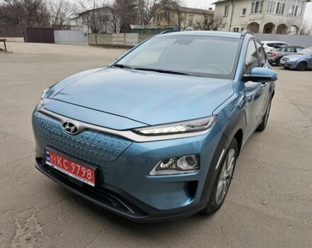 Синий Хендай Ioniq, объемом двигателя 0 л и пробегом 28 тыс. км за 18500 $, фото 1 на Automoto.ua