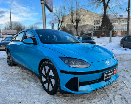 Синий Хендай Ioniq, объемом двигателя 0 л и пробегом 1 тыс. км за 34990 $, фото 2 на Automoto.ua