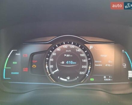 Синій Хендай Ioniq, об'ємом двигуна 1.58 л та пробігом 83 тис. км за 16200 $, фото 14 на Automoto.ua