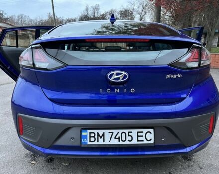 Синий Хендай Ioniq, объемом двигателя 1.6 л и пробегом 66 тыс. км за 17500 $, фото 13 на Automoto.ua