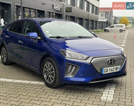 Синий Хендай Ioniq, объемом двигателя 0 л и пробегом 150 тыс. км за 15850 $, фото 12 на Automoto.ua