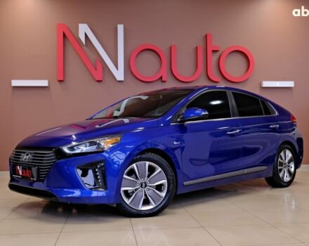 Синий Хендай Ioniq, объемом двигателя 1.6 л и пробегом 93 тыс. км за 11900 $, фото 1 на Automoto.ua