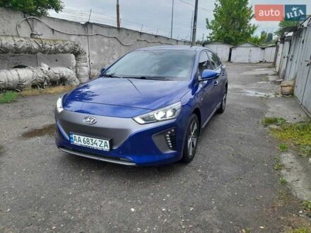Синий Хендай Ioniq, объемом двигателя 0 л и пробегом 97 тыс. км за 13800 $, фото 1 на Automoto.ua