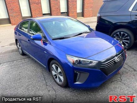 Синий Хендай Ioniq, объемом двигателя 1.6 л и пробегом 83 тыс. км за 13000 $, фото 1 на Automoto.ua