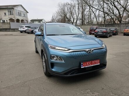 Синий Хендай Ioniq, объемом двигателя 0 л и пробегом 28 тыс. км за 18500 $, фото 1 на Automoto.ua