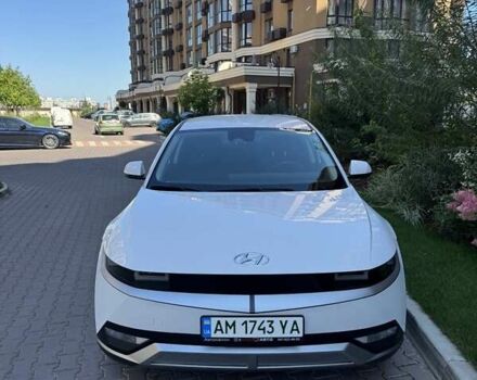 Белый Хендай Ioniq 5, объемом двигателя 0 л и пробегом 47 тыс. км за 26900 $, фото 1 на Automoto.ua