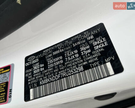 Белый Хендай Ioniq 5, объемом двигателя 0 л и пробегом 3 тыс. км за 26750 $, фото 22 на Automoto.ua