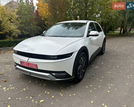 Белый Хендай Ioniq 5, объемом двигателя 0 л и пробегом 40 тыс. км за 26900 $, фото 11 на Automoto.ua